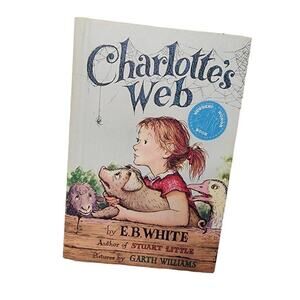 Vintage Children's Books, Charlotte's Web Weekly Readers Hardback Story Book